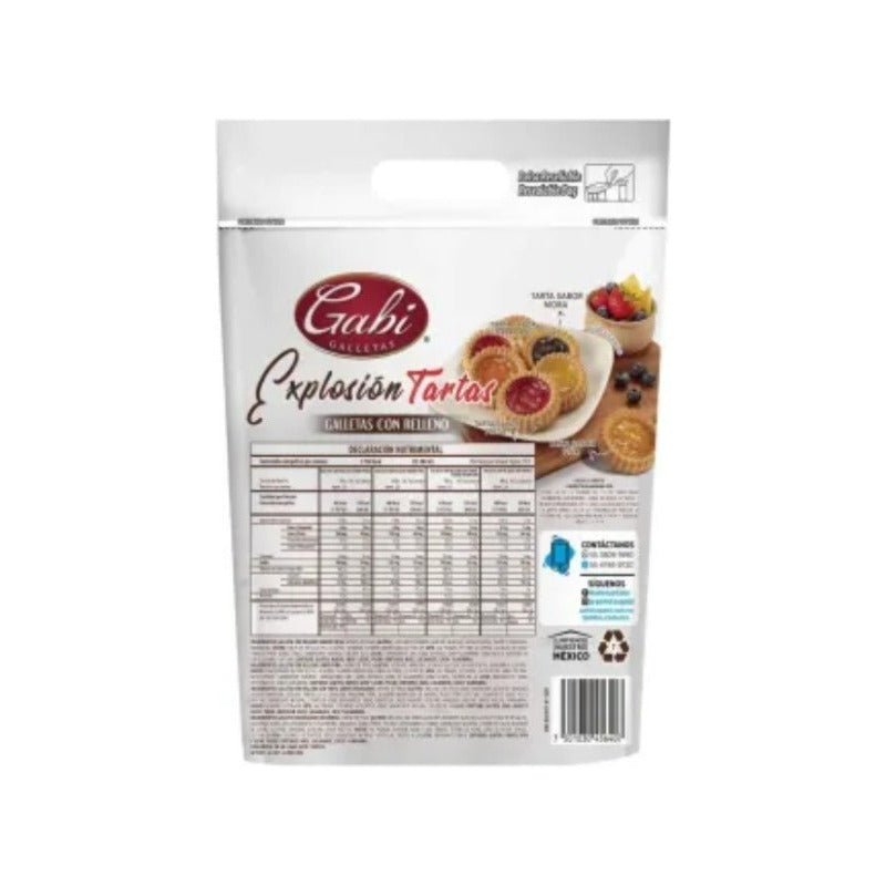 Galletas Tarta Multisabor Gabi 1.03kg Fresa Chabacano Piña Y Moras - Eurotruck Mexico