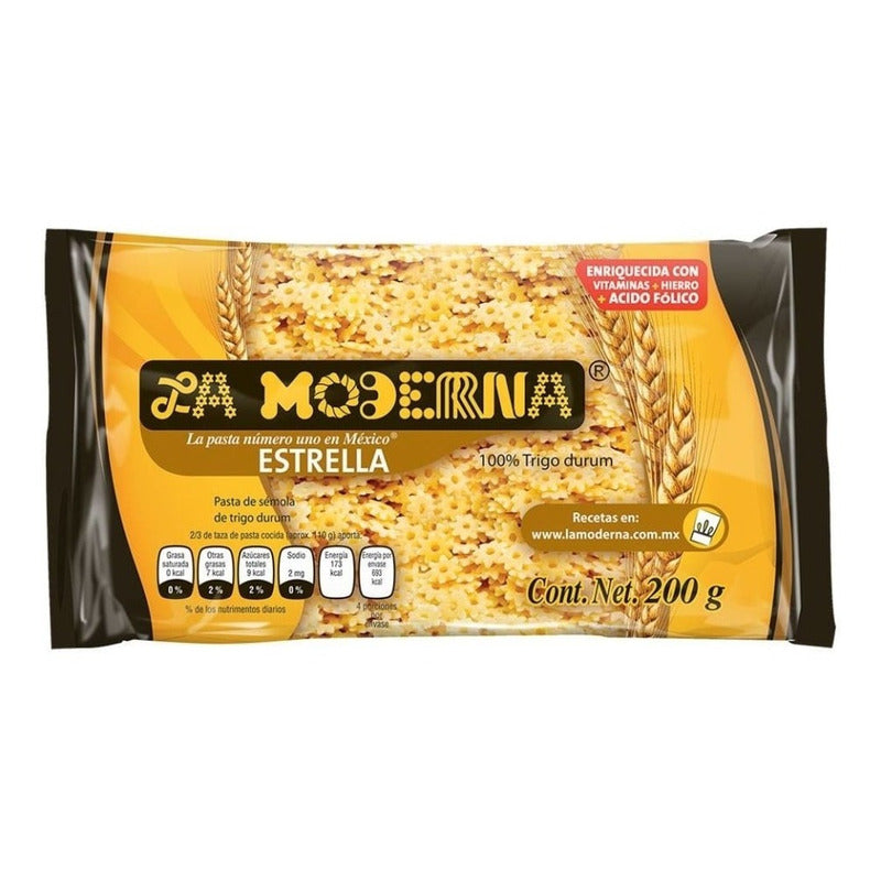 La Moderna Pasta Para Sopa Estrella 200 Gr - Eurotruck Mexico