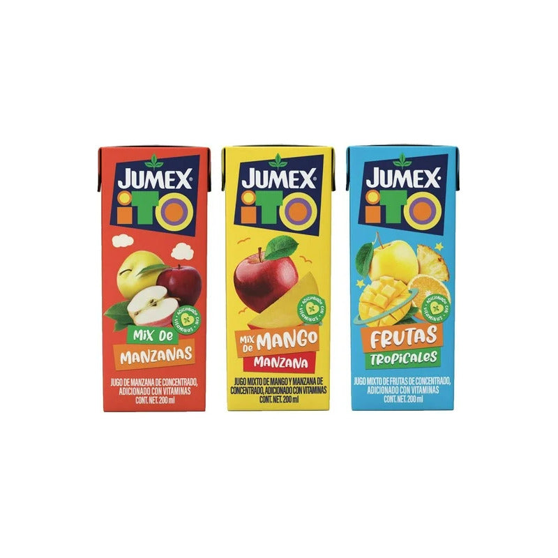 Jugo Jumex Sabores Surtidos De 24 Piezas De 200 Ml - Eurotruck Mexico