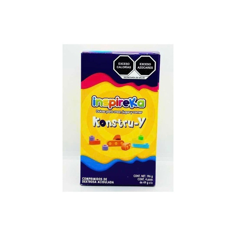 Dulces Inspireka Konstru-y Para Crear Jugar Comer 196 Gr - Eurotruck Mexico