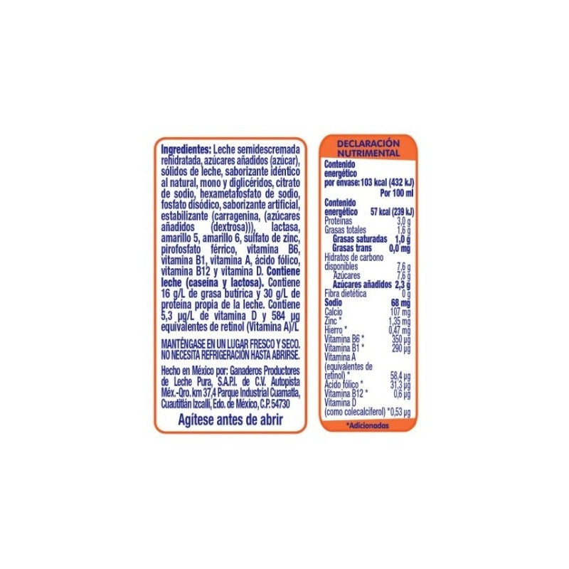 Leche Alpura Vaquitas Sabor Vainilla Vainilike 200 Ml - Eurotruck Mexico