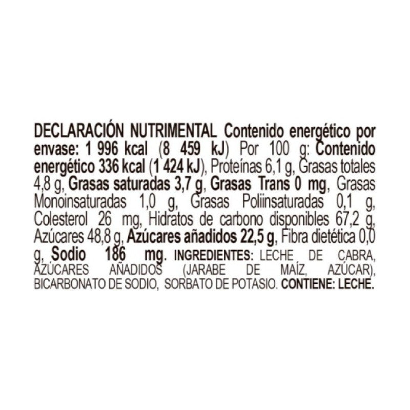 Cajeta Quemada 594g