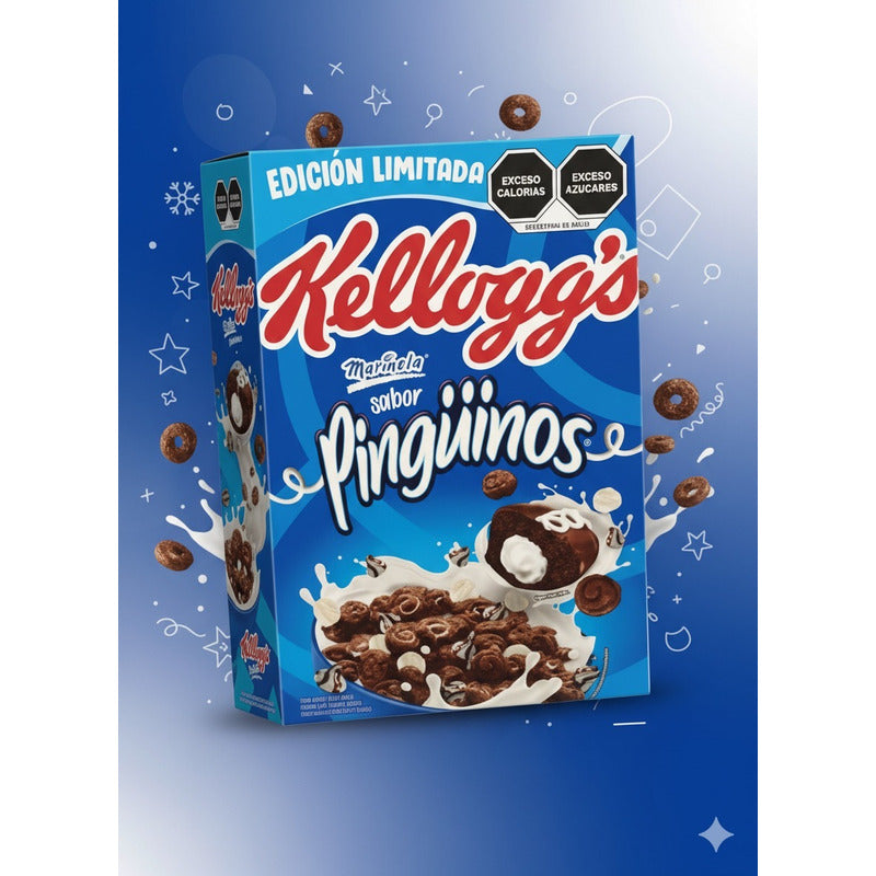 Cereal Kellogs Sabor Pingüinos Edicion Limitada 630g - Eurotruck Mexico