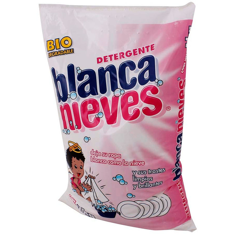 Detergente Polvo Blanca Nieves Multiusos Removedor Manchas 1kg