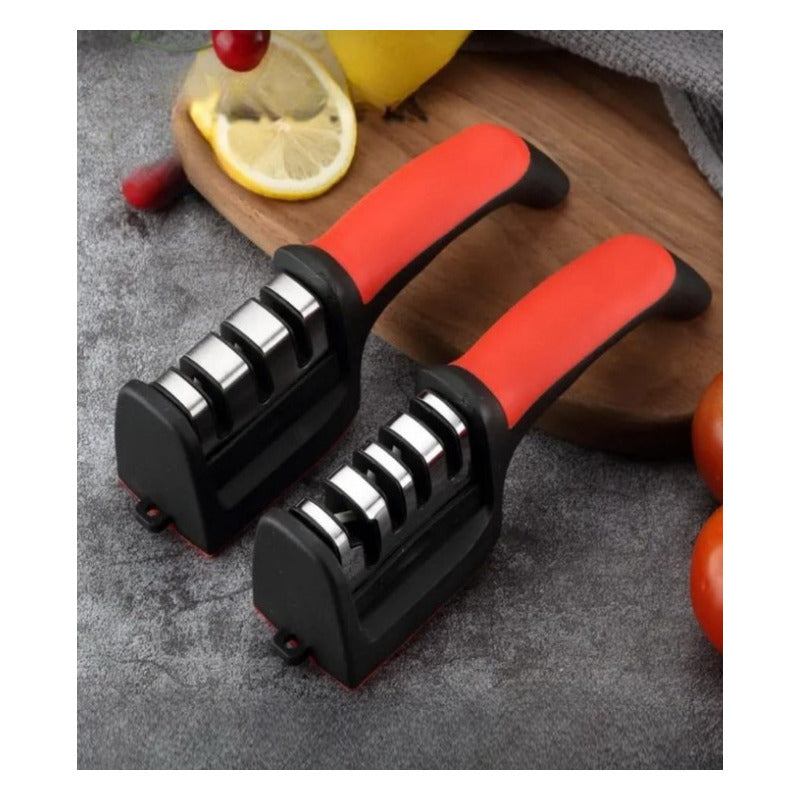 Afilador De Cuchillos Portatil, Chef. Accesorio Cocina.
