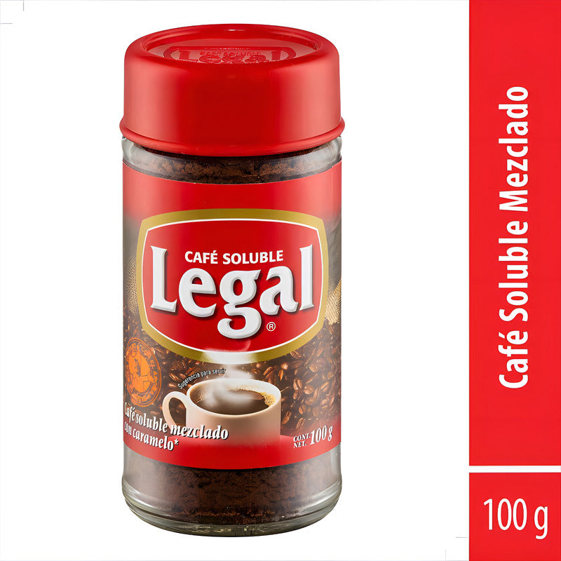 Café Legal Soluble 100g - Eurotruck Mexico