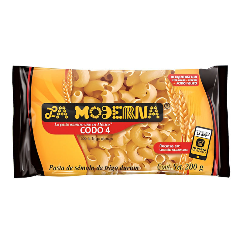 La Moderna Pasta Para Sopa Codo 4 200 Gr - Eurotruck Mexico