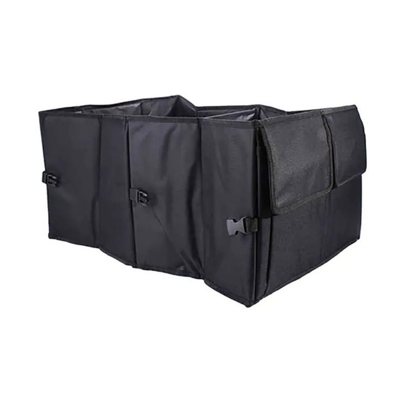 Organizador Bolsa Maletero Para Auto Plegable Gran Capacidad Negro Liso