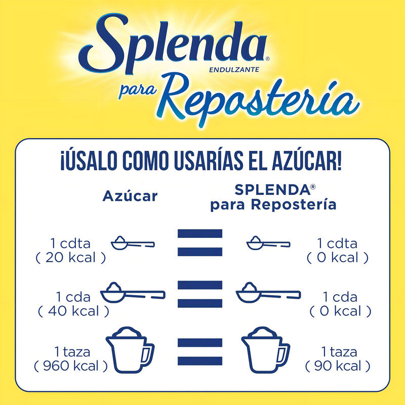 Endulzante Splenda Para Repostería 550 Gramos - Eurotruck Mexico