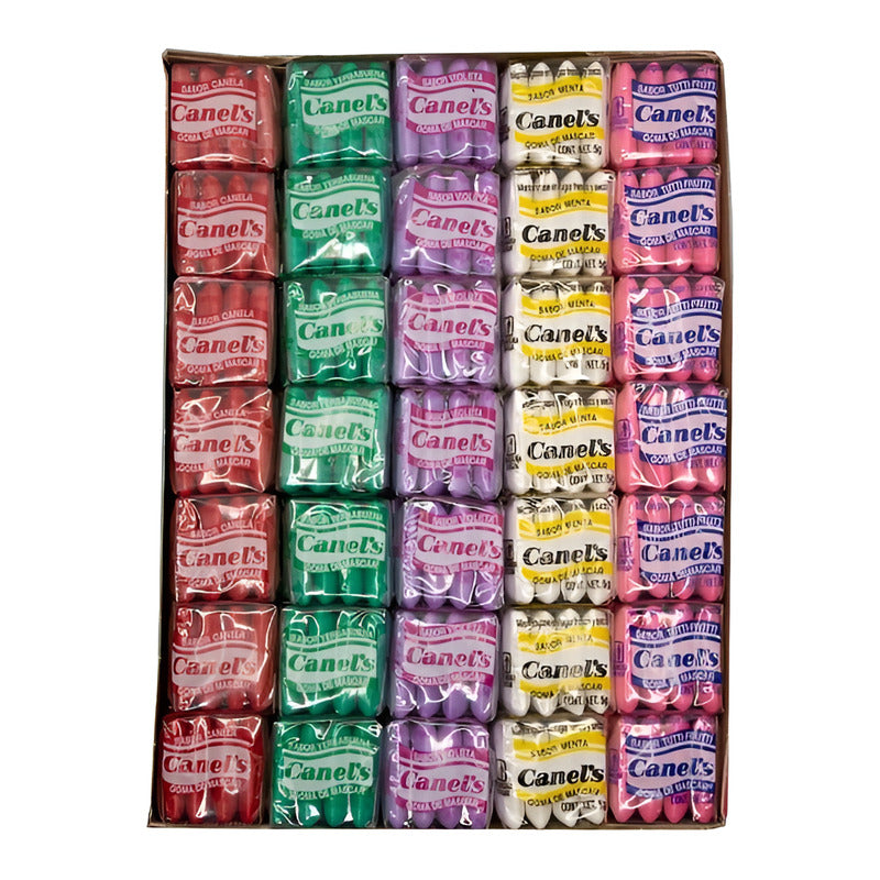 Chicles Canels Multisabor 60 Unidades Sin Gluten Ni Lactosa - Eurotruck Mexico