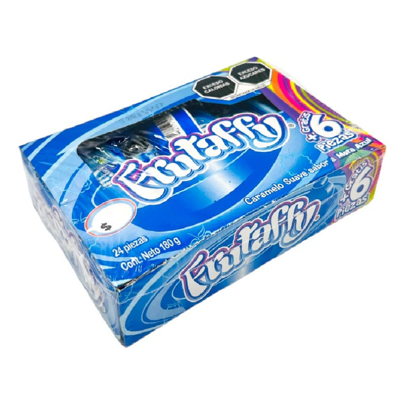 Dulce Winis Frutaffy Caramelo Suave Sabor Mora Azul 24pz - Eurotruck Mexico