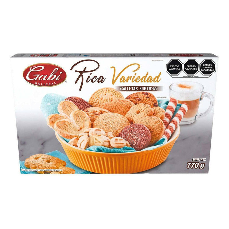 Galletas Surtidas Rica Variedad Gabi 770g - Eurotruck Mexico