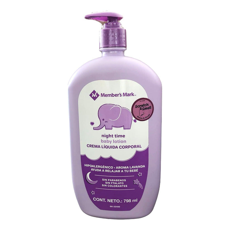 Crema Liquida Corporal Aroma A Lavanda Members Mark 798 Ml
