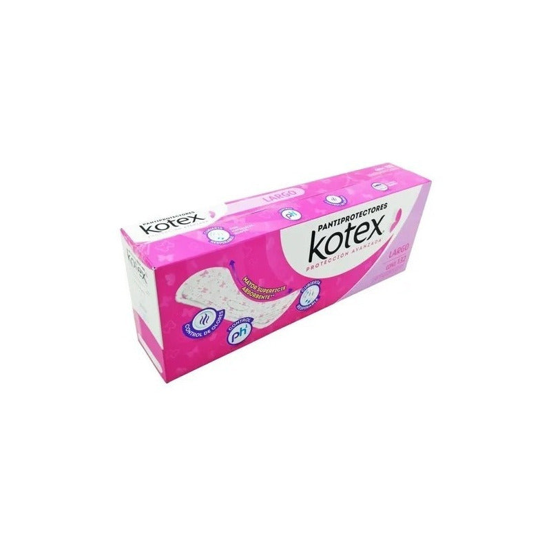 Pantiprotectores Kotex Largos Proteccion Avanzada 132 Pz Ph - Eurotruck Mexico