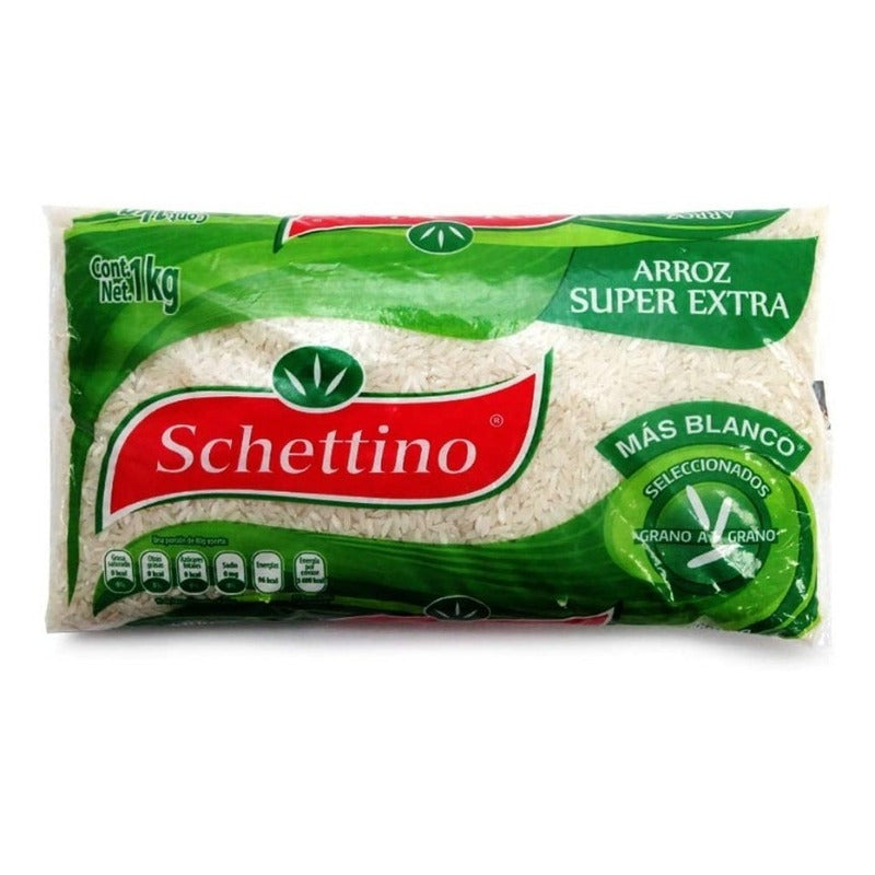 Schettino Arroz Super Extra Gran Largo Seleccionado 1 Kg - Eurotruck Mexico