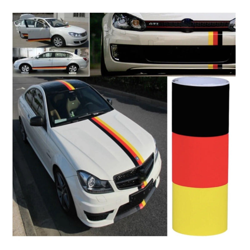 Sticker Calcomania Vinil Alemania Jetta Bora Polo 15cm X 1m - Eurotruck Mexico