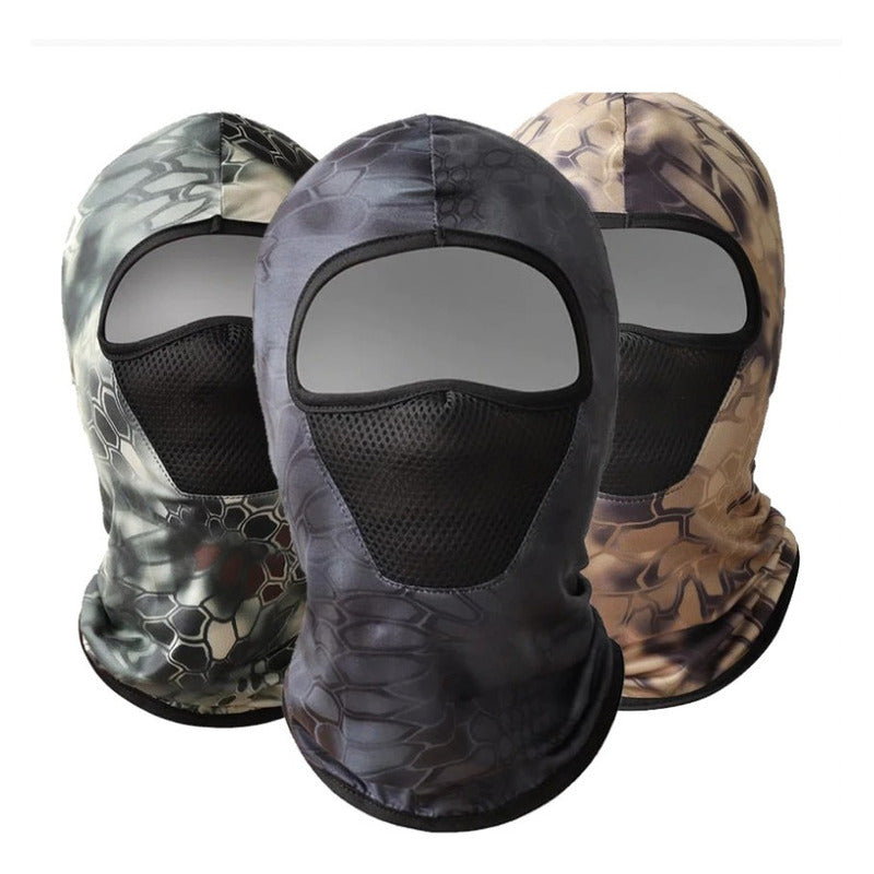 Pasamontaña Mascara Balaclava Respirable Moto Correr Tactico - Eurotruck Mexico