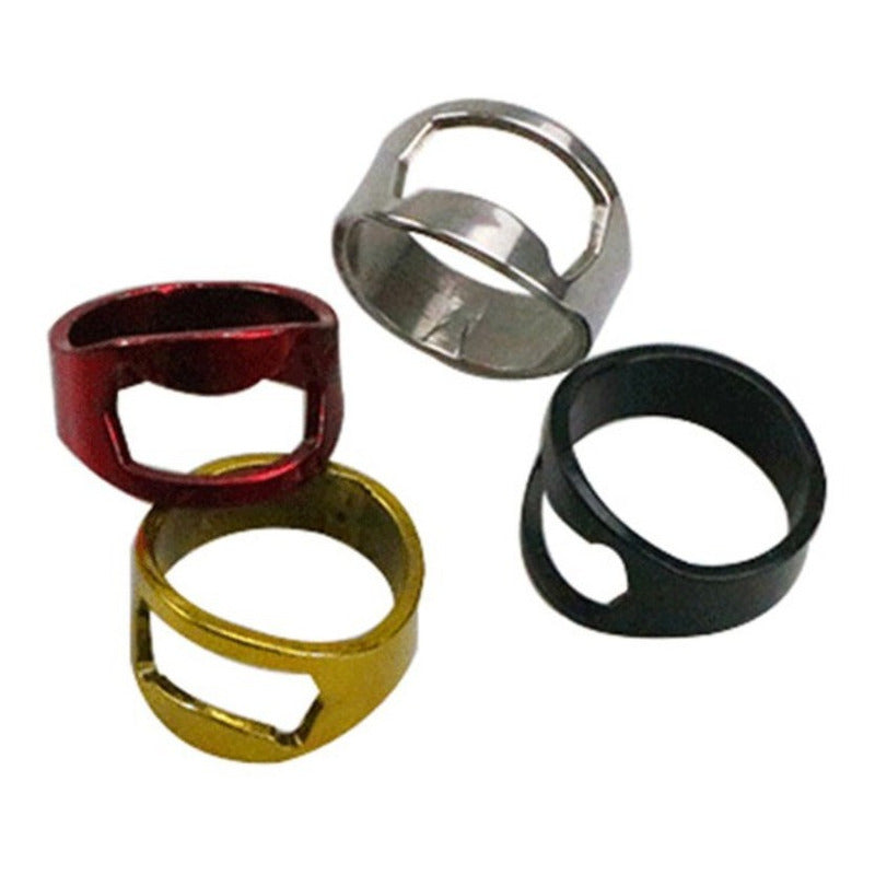 20 Piezas Anillo Destapador Plateado 20