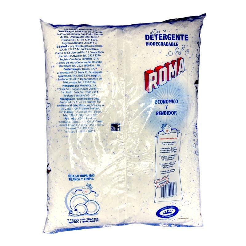 Detergente Roma Polvo Biodegradable Rendidor 1kg - Eurotruck Mexico