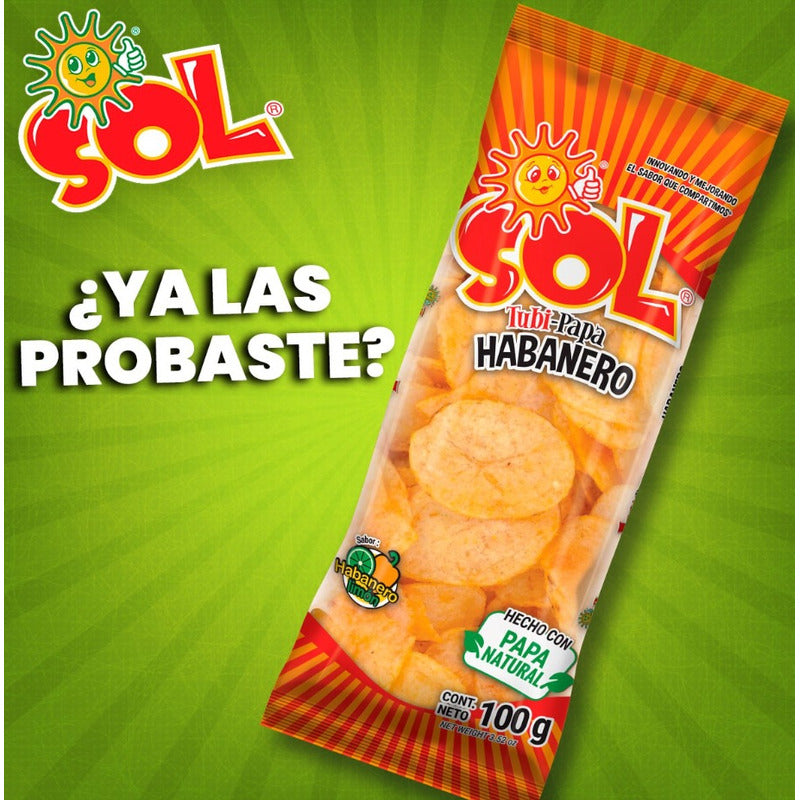 Sol Tubi Papa Habanero 100 Gr.