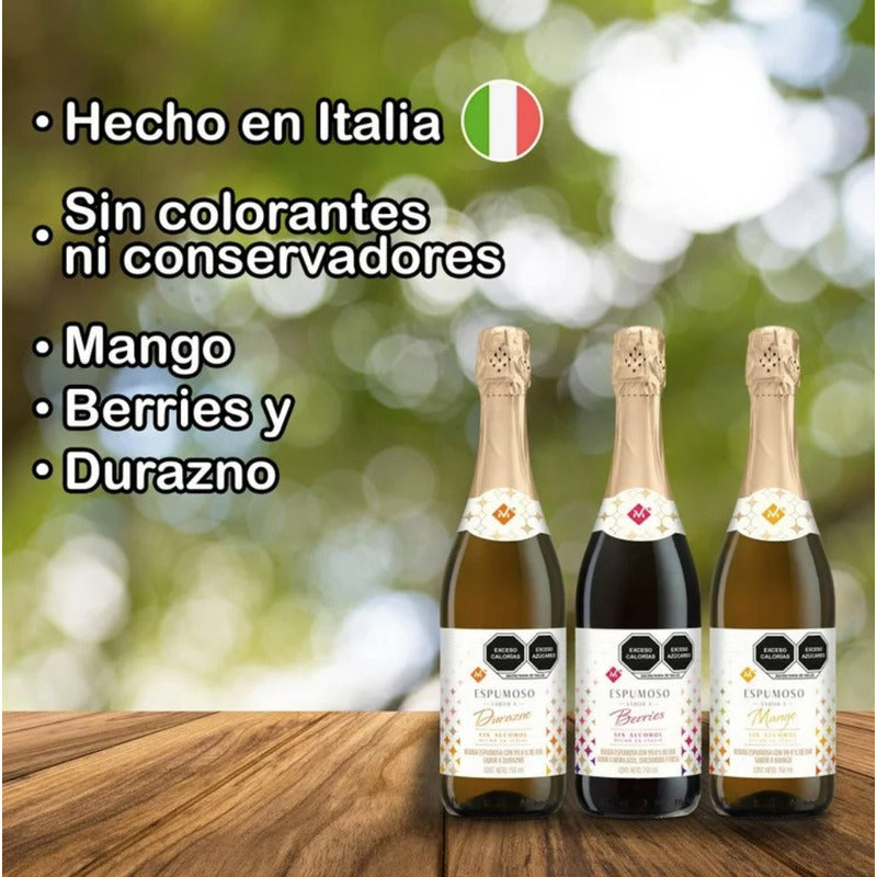 Jugo Espumoso De Uva 750ml Sin Alcohol Members Mark 3 Piezas - Eurotruck Mexico