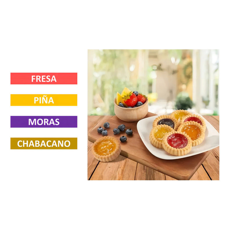 Galletas Tarta Multisabor Gabi 1.03kg Fresa Chabacano Piña Y Moras - Eurotruck Mexico