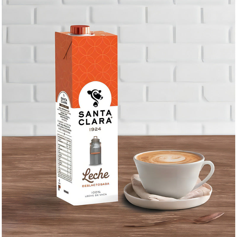 Leche De Vaca Uht Santa Clara Deslactosada 1l - Eurotruck Mexico