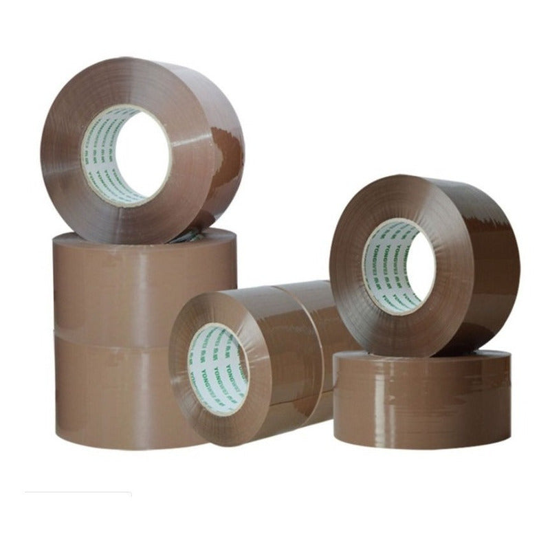 Cinta Adhesiva De Empaque 48mm X 150 M Transparente 10 Pz
