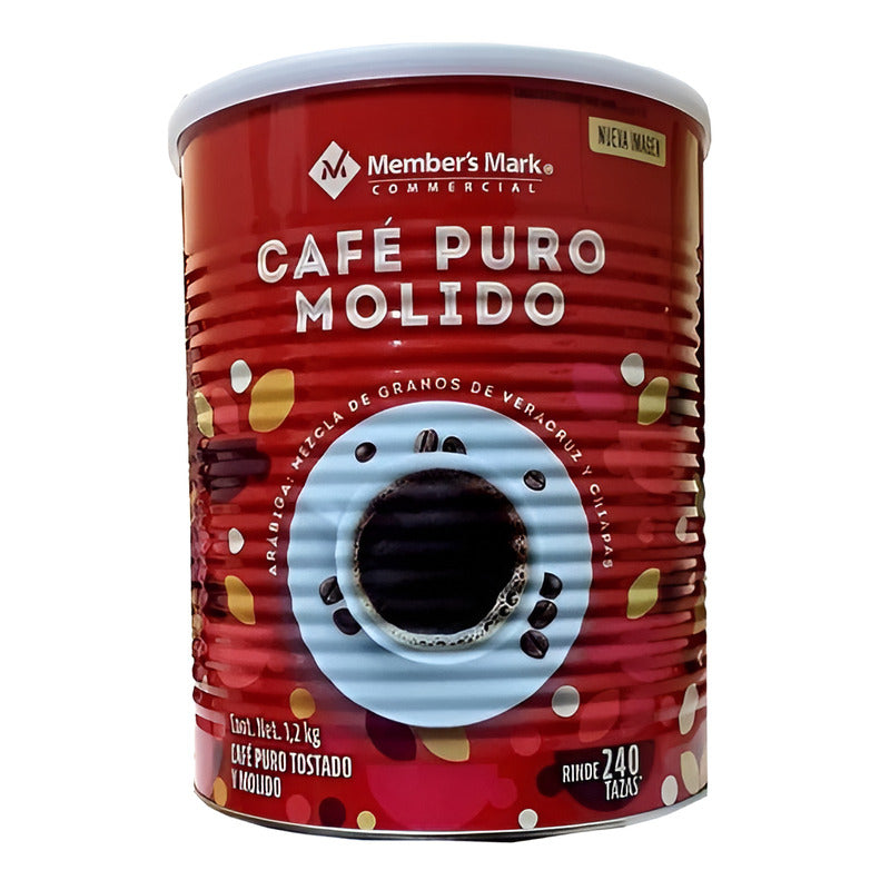 Café Tostado Y Molido Member's Mark 1.2 Kg Calidad Gourmet - Eurotruck Mexico