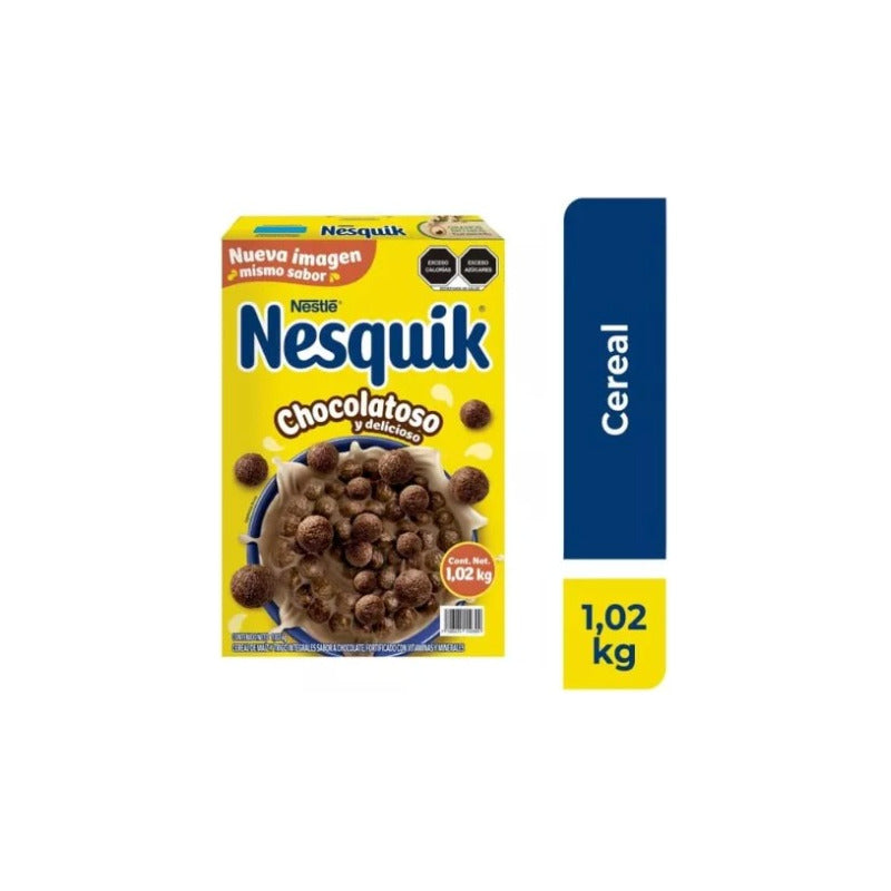 Cereal Nesquik De Chocolate Nestle 1.02 Kg Mas Chocolatoso - Eurotruck Mexico
