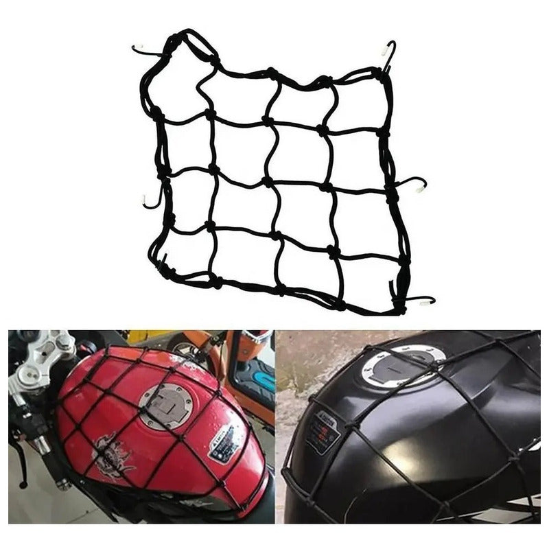 Red De Carga Elastica Porta Bulto Para Moto Casco Con Gancho - Eurotruck Mexico