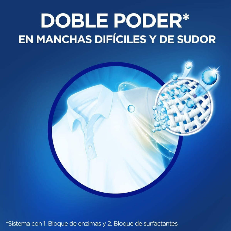 Detergente Liquido Ariel Concentrado Doble Poder 8 Lts