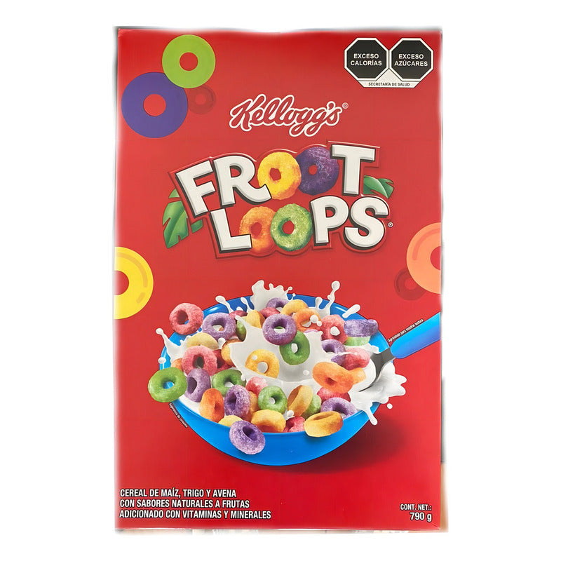 Cereal Froot Loops® De Kellogg's® Caja Grande De 790g - Eurotruck Mexico