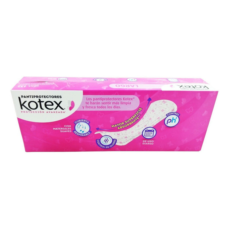 Pantiprotectores Diarios Kotex Largos 132 Pzas Proteccion - Eurotruck Mexico