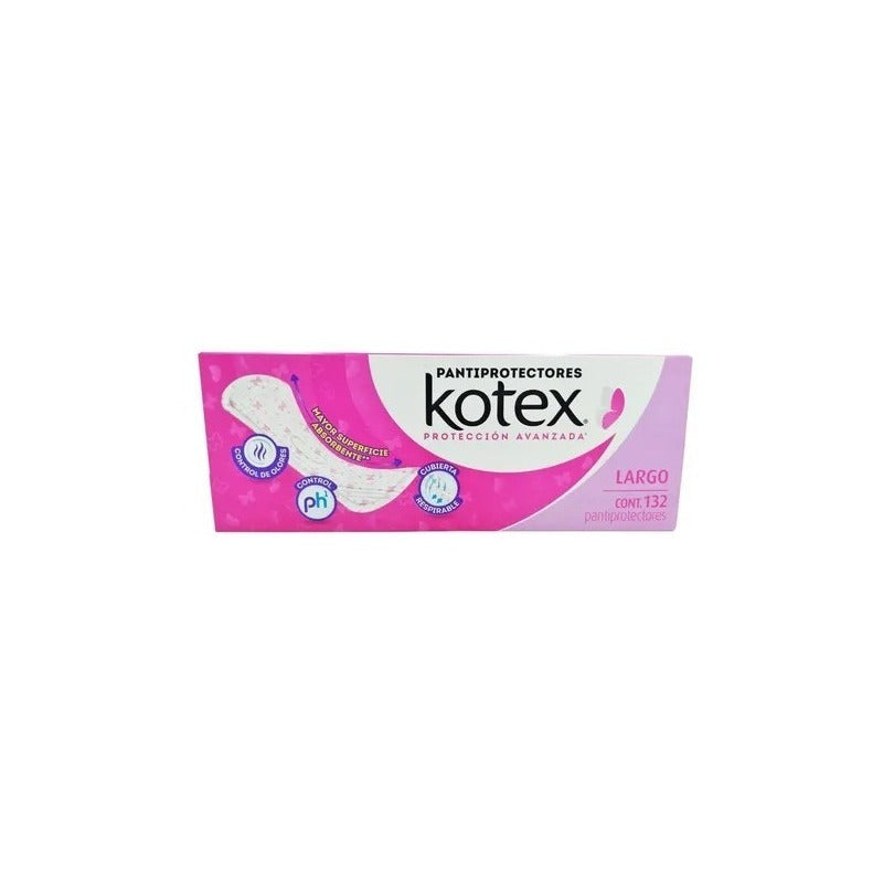 Pantiprotectores Kotex Largos Proteccion Avanzada 132 Pz Ph - Eurotruck Mexico