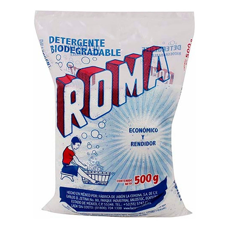 Detergente Polvo Roma El Rendidor 500 Gr - Eurotruck Mexico