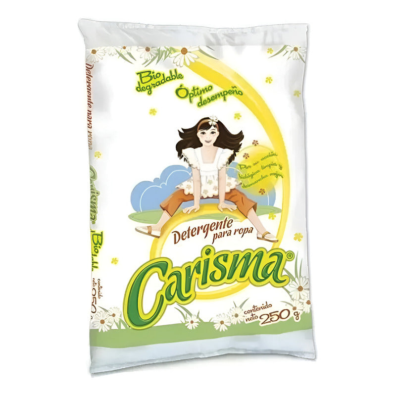 Detergente En Polvo Carisma Floral Antibacterial 250g Bolsa - Eurotruck Mexico