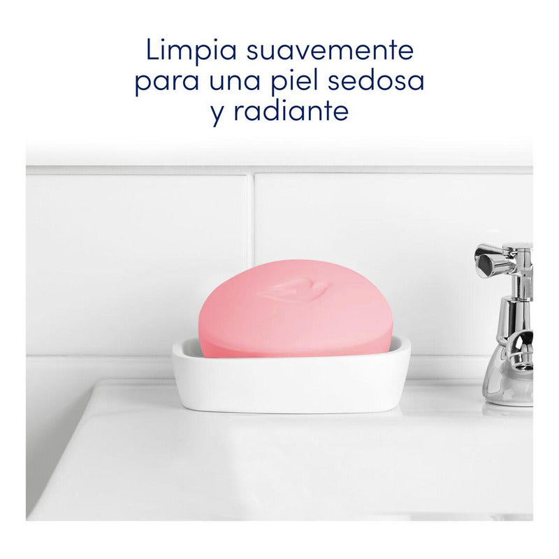 Dove Jabón De Tocador Pink (rosa) En Barra Individual 135g