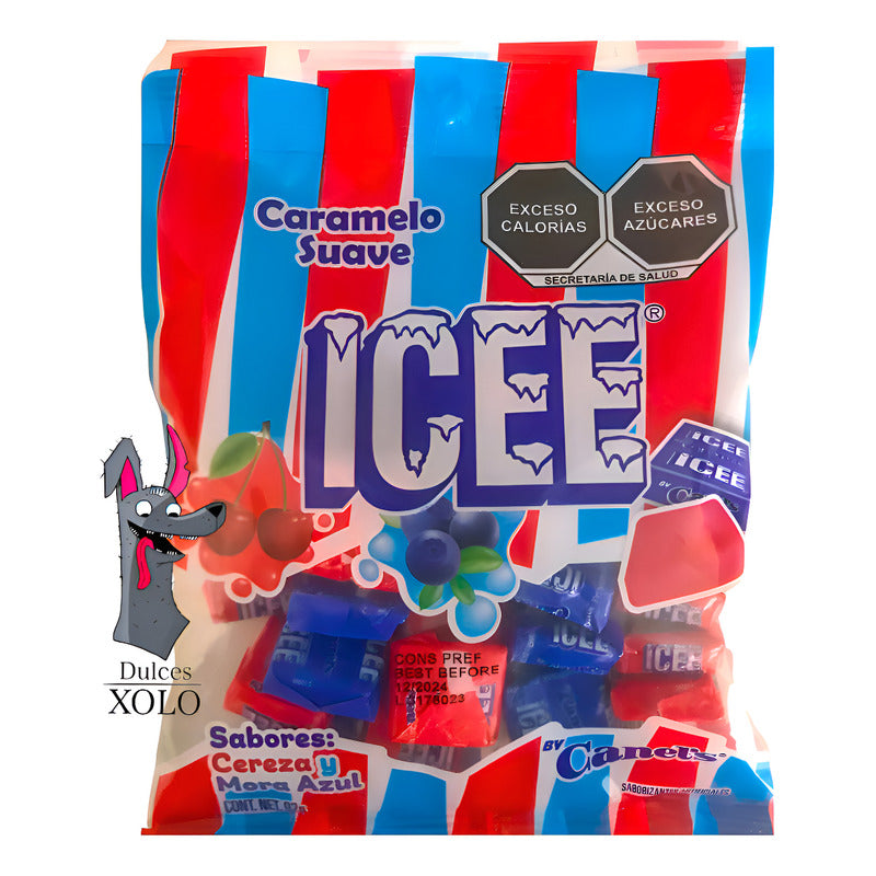 Canels Icee Caramelo Suave Mora Azul 92 G