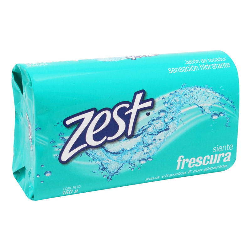 Jabón En Barra Zest Aqua 135g - Eurotruck Mexico