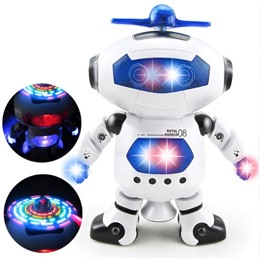 Robot Que Baila Camina Electrónico Con Música Y Luz P/niños - Eurotruck Mexico