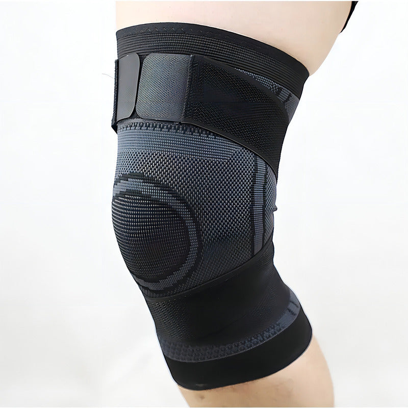 1 Par Rodilleras Deportivas De Compresion Para Gym Elasticas Color Naranja Talla Xl (extra Grande)