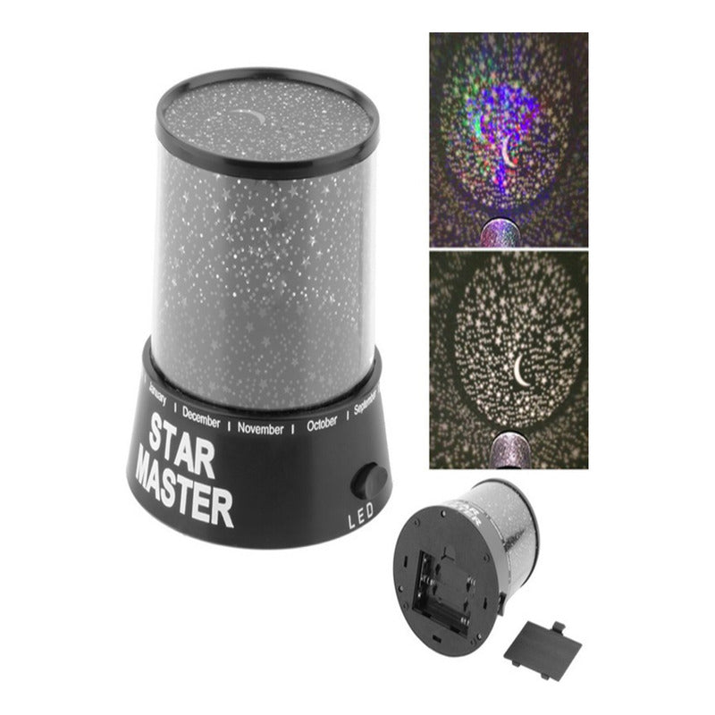 Mini Lampara Usb Superbrillante Proyector Estrella Galaxia Negro Unitalla - Eurotruck Mexico
