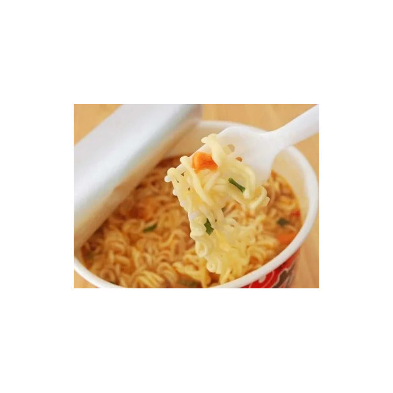 Caja Sopa Instantánea Maruchan Camarón Y Chile Piquín 12 Pz