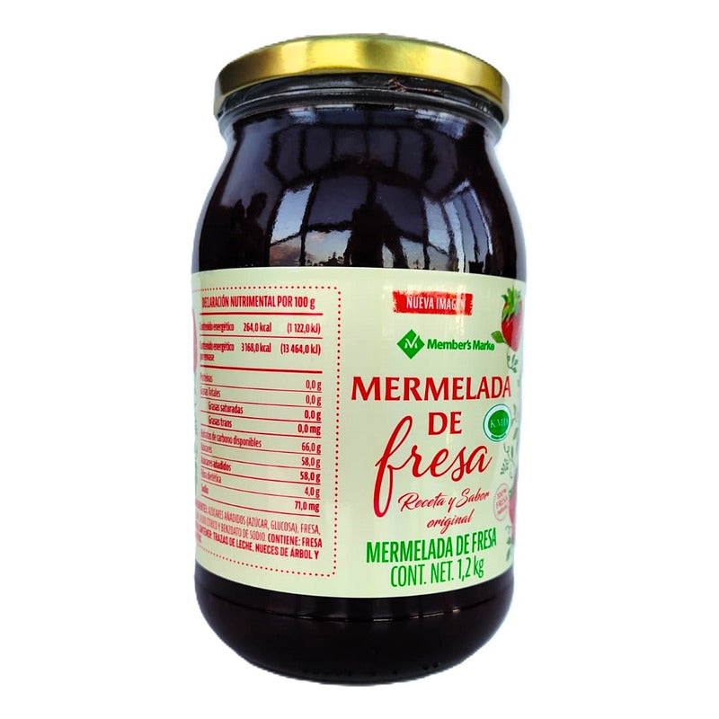 Mermelada De Fresa Member's Mark® Frasco Grande De 1.2 Kg - Eurotruck Mexico