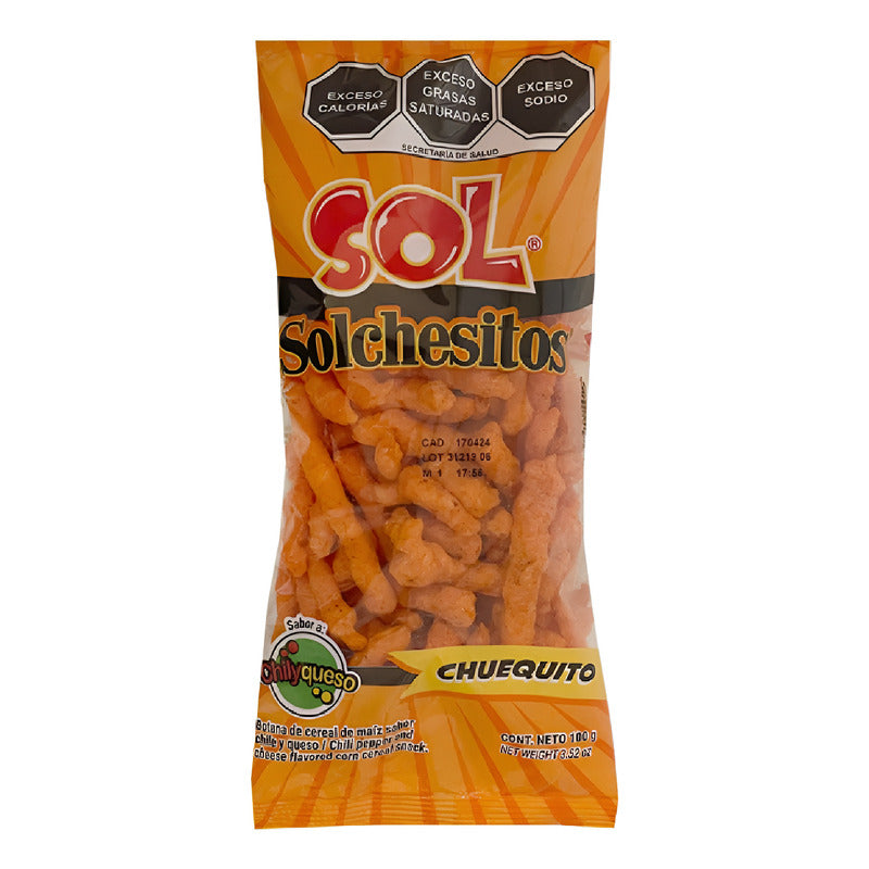 Papas Sol Solchesitos 100 Gr - Eurotruck Mexico