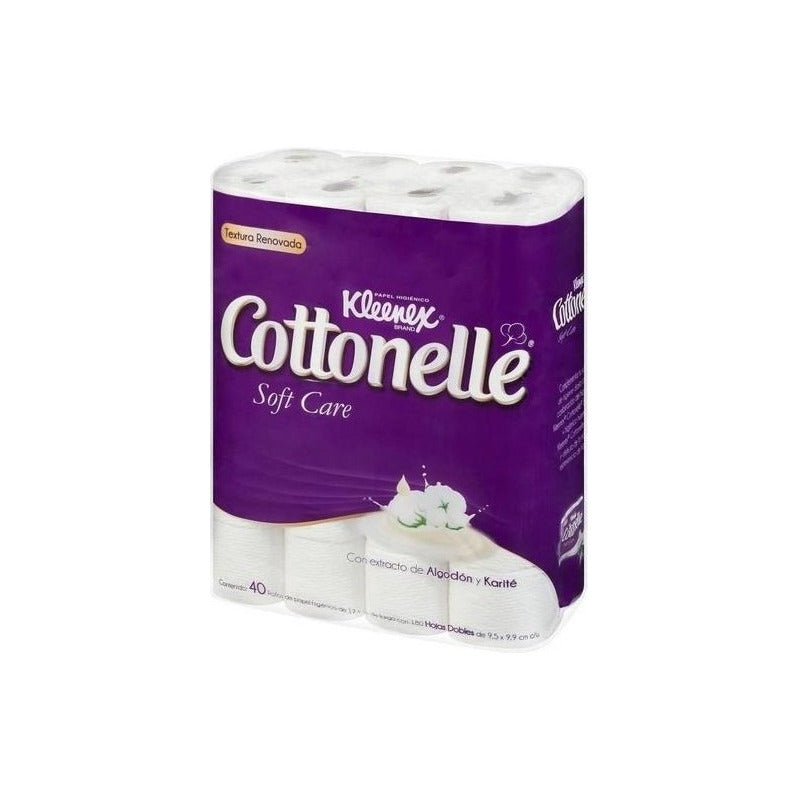 Papel Higiénico Kimberly-clark Kleenex Cotonelle 40 Rollos