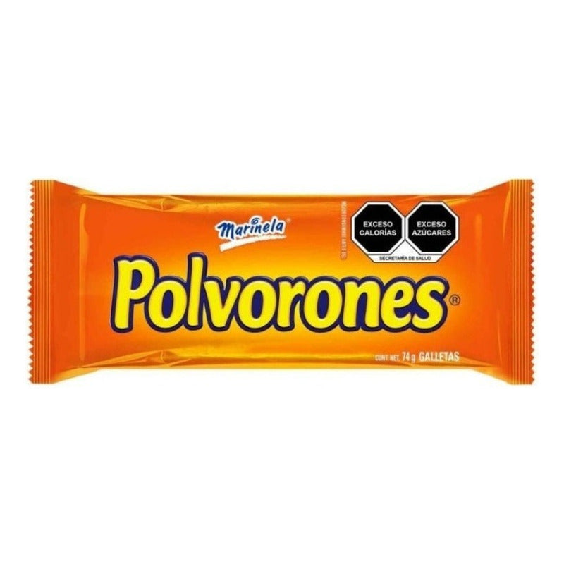 Galletas Polvorones Marinela Con 19 Piezas De 74 Gr C/u