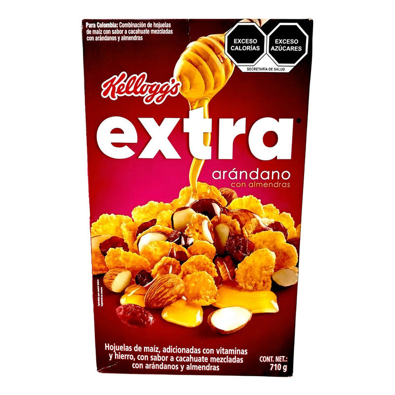 Hojuelas De Maíz Extra Arándano Con Almendras Kellog's 710 G - Eurotruck Mexico
