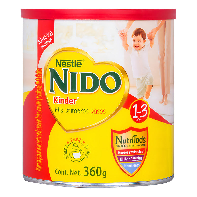 Leche De Fórmula En Polvo Nestlé Nido Kinder En Lata De 360g